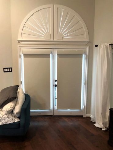 Custom Arch Two Half Arches Operable