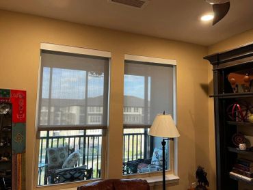 Hardwired Motorized screens