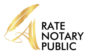 A Rate Notary Public