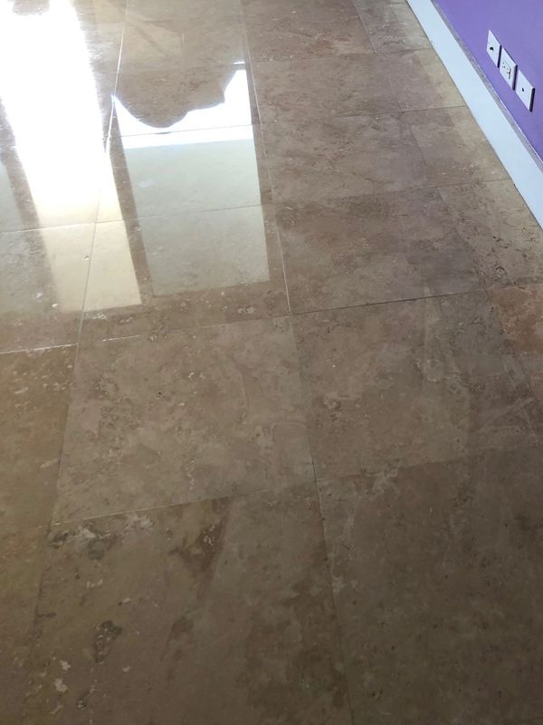 Saturnia Floors After Diamond Refinishing