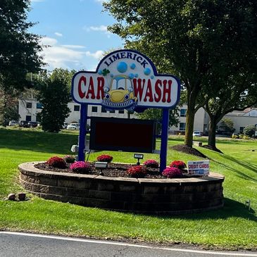 Limerick Car Wash Sign.  Royersford, PA