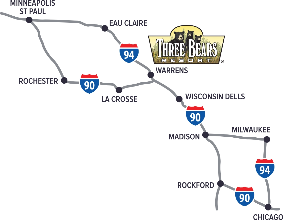 Three Bears Lodge water park