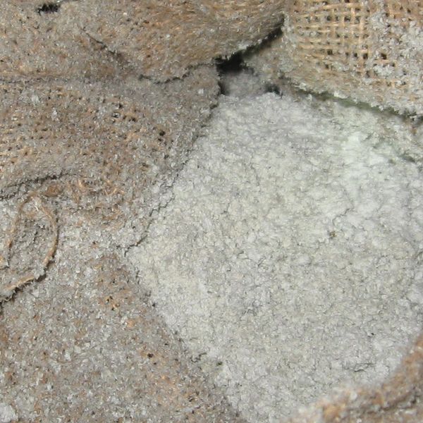 Raw asbestos found in a historic structure.