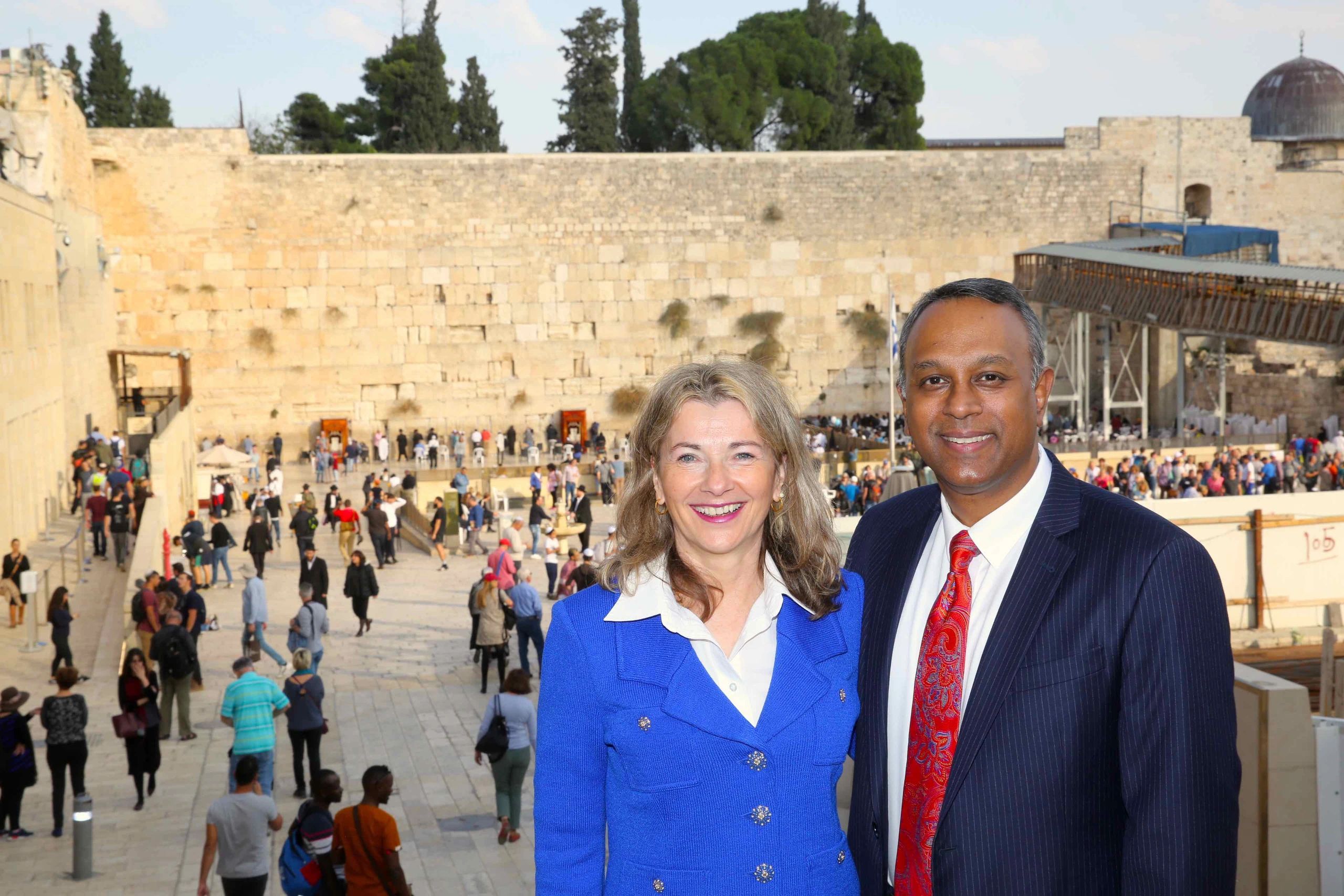 Natasha Srdoc and Joel Anand Samy, Co-Hosts, America's Roundtable Media