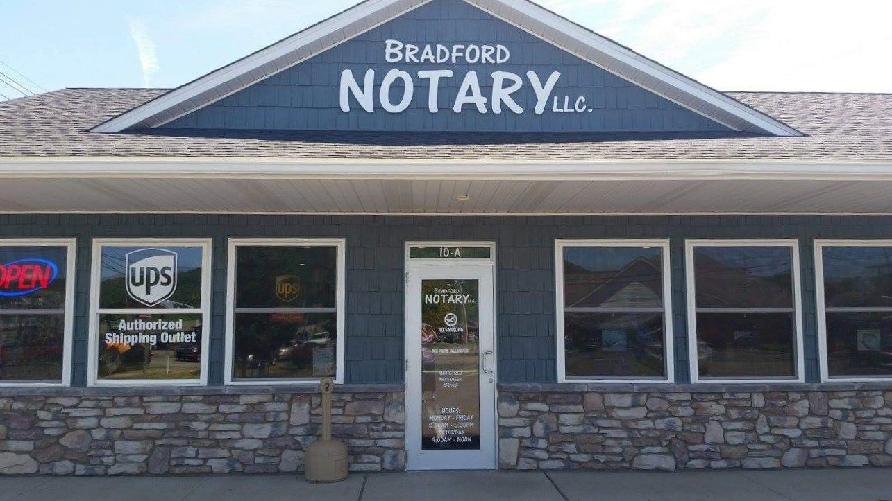 Bradford Notary LLC - Notary, Public Notary, Notary Services - Sanford Area Notary