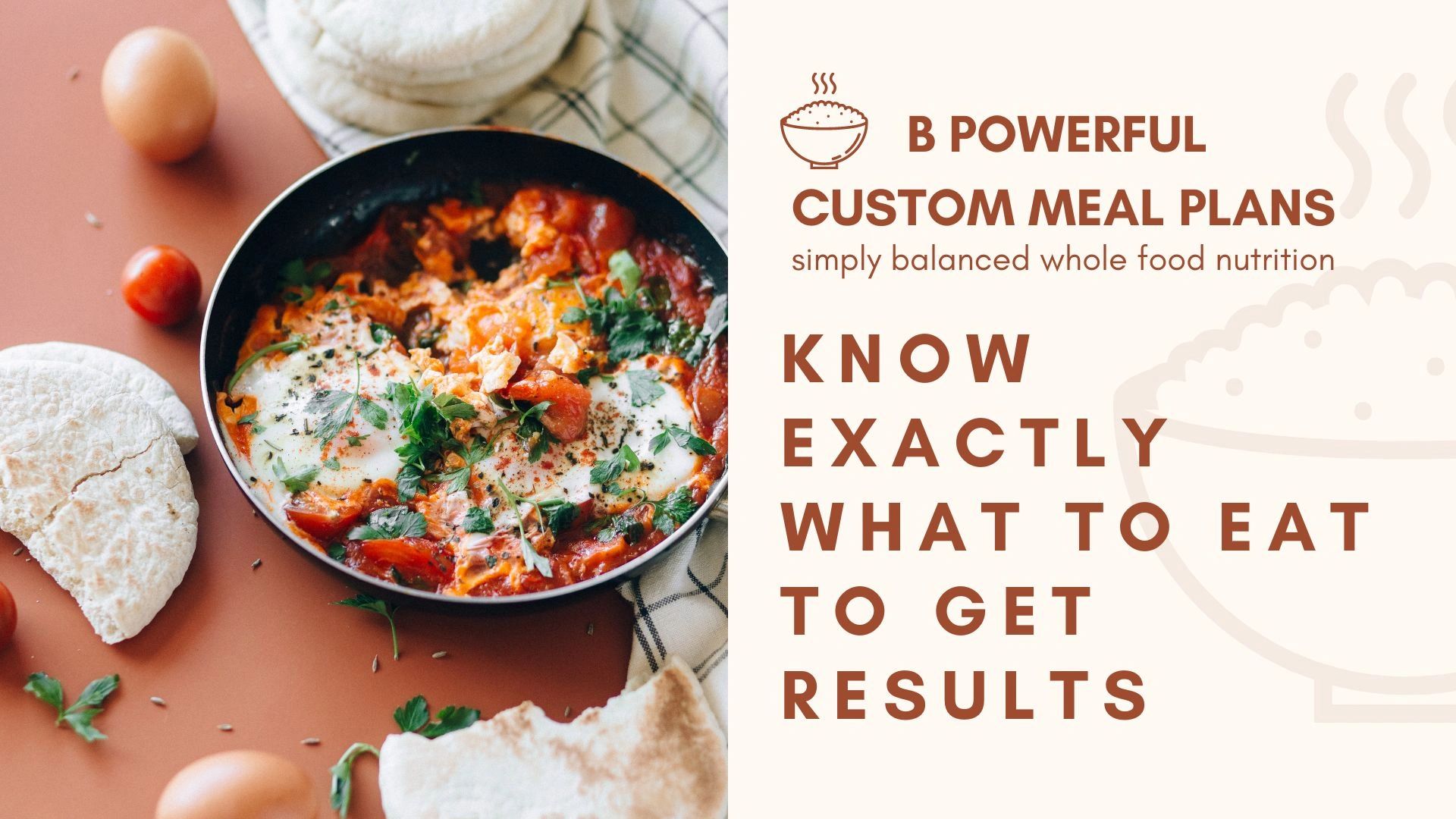 B POWERFUL CUSTOM MEAL PLANS, ONLINE MEAL PLAN, ONLINE NUTRITIONIST,  EASY RECIPES, LEAN VEGAN, KETO