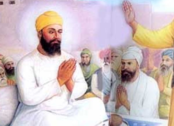 Guru Naanak Dev Ji passes 'Guruship' to Guru Angad Dev Ji