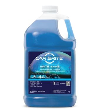 A gallon jug of Car Brite Brite Shine car dressing.