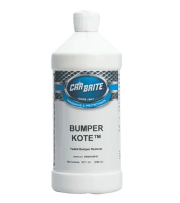 Car Brite Bumper Kote fader bumper restorer bottle.