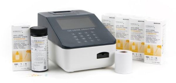 Urinalysis Machine with 5 Boxes of Strips
