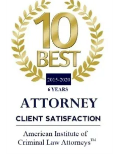 Top 10 Best Stamford Criminal Lawyer award for Criminal Attorneys for Trial work and Criminal Law
