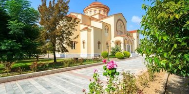 Saint Gerasimos monastery Alkyoni Apartments & Studios in Poros Kefalonia