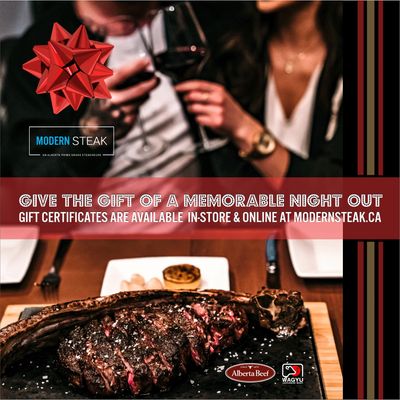 Gift Certificates - Modern Steak