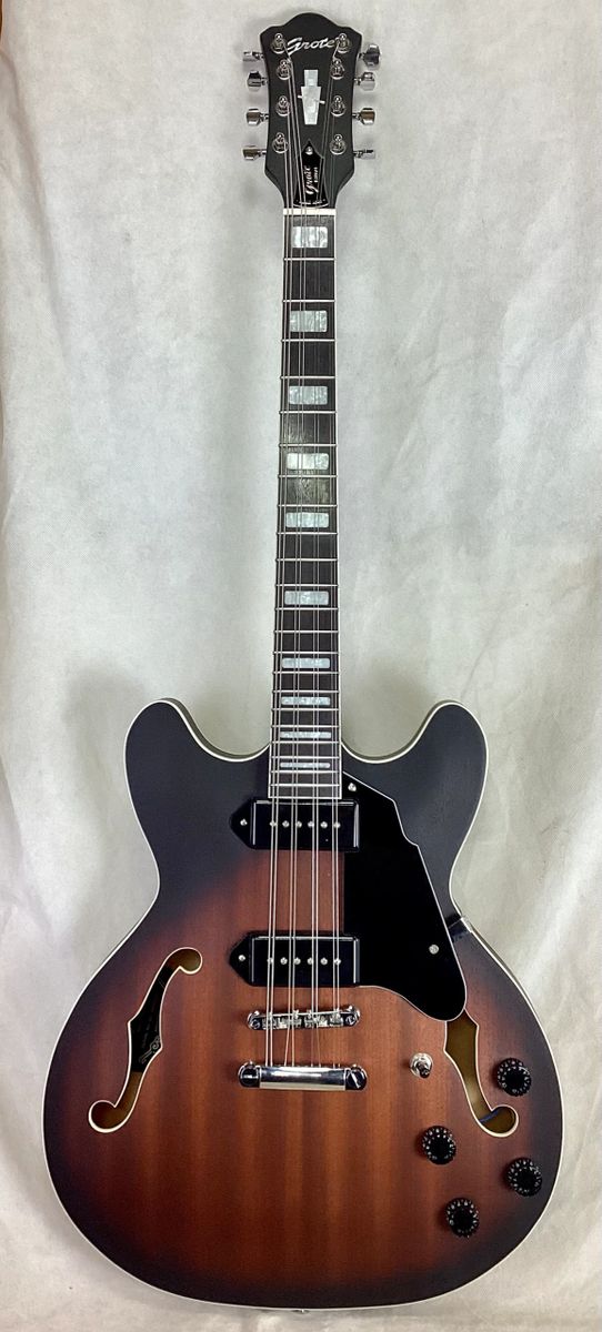 Grote 335 style Mandocello / Octave Mandolin / Irish Bouzouki Conversion