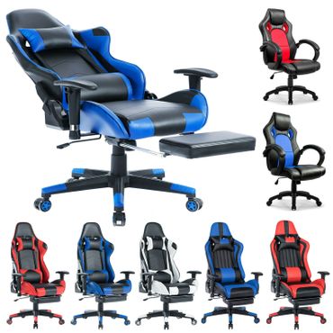 Ergonomic Office Chair, Desk Chair, Swivel Chair, Gaming Chair with feet rest