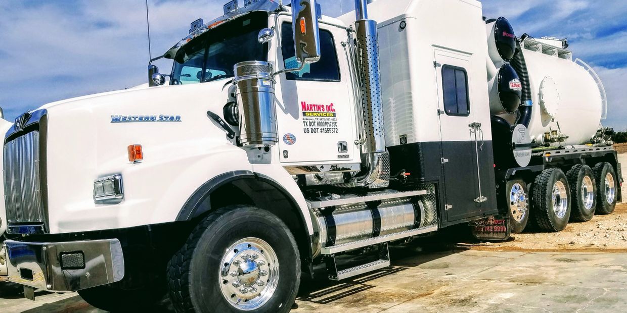 Hydrovac Services Lubbock & Andrews, TX Martin's Inc.