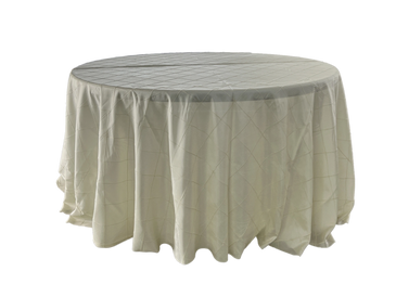 ivory pintuck tablecloth