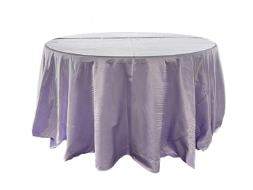 lilac satin tablecloth