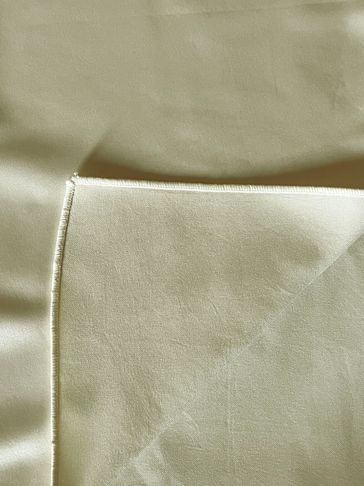 ivory lamour satin napkin