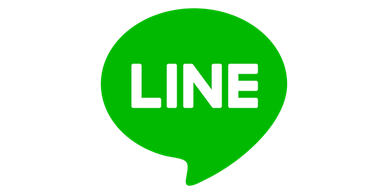 LINEアプリのロゴマーク。