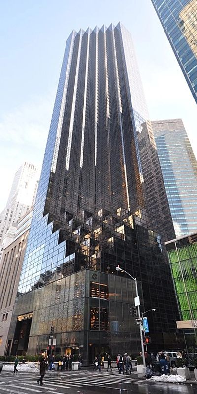 Trump Tower 
 721–725 Fifth Ave
Midtown Manhattan