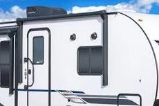 Travel trailer washed and detailed by Del Mar Detailing in San Diego