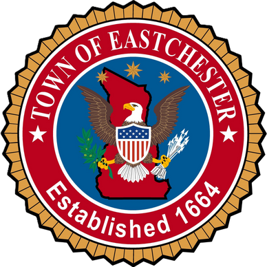 Seal of Town of Eastchester with eagle and date 1664.