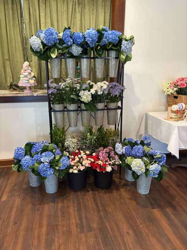 Bridal Shower Event -The theme was Everything Blue.