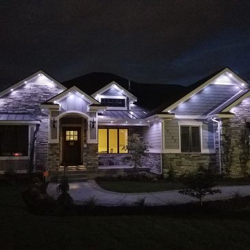 The cost of outdoor lighting
