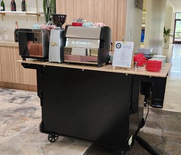 Napa Valley Mobile espresso and coffee cart- staff appreciation- espresso and coffee catering