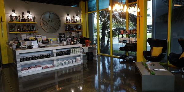 Trophies and Front Lobby.