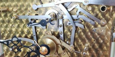 Antique Hershede Clock movement restoration