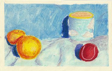 Soft pastel practice