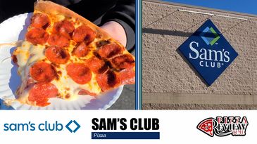 Sam's Club Pizza Review  Pizza Review Time Sams Club National Pizza Review Costco Walmart New NEWS 