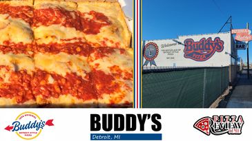 Buddy's Pizza - Pizza Review Time - 6 Mile and Conant Location - Detroit Style Pizza - Best Pizza