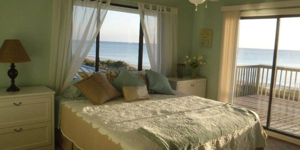 Mater bedroom with beautiful views.