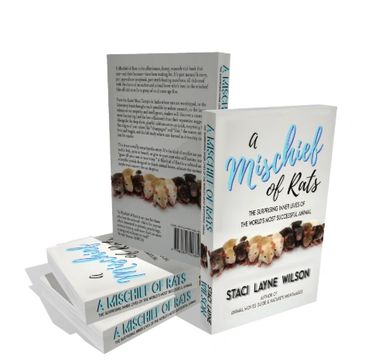 Book titled "A Mischief of Rats" by Staci Layne Wilson.