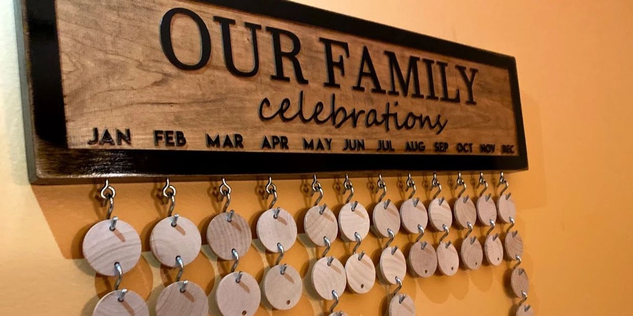 family celebration calendar