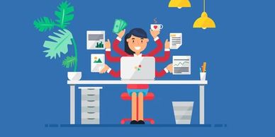 Julie has a broad range of responsibilities, including managing office operations, human resources, 