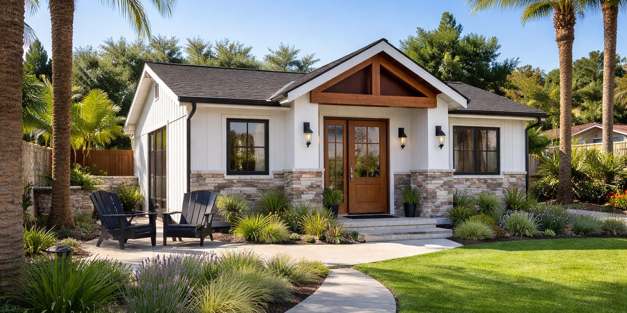 Detached accessory dwelling unit constructed by Justice Renovations.