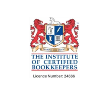 Logo of The Institute of Certified Bookkeepers with licence number 24886.