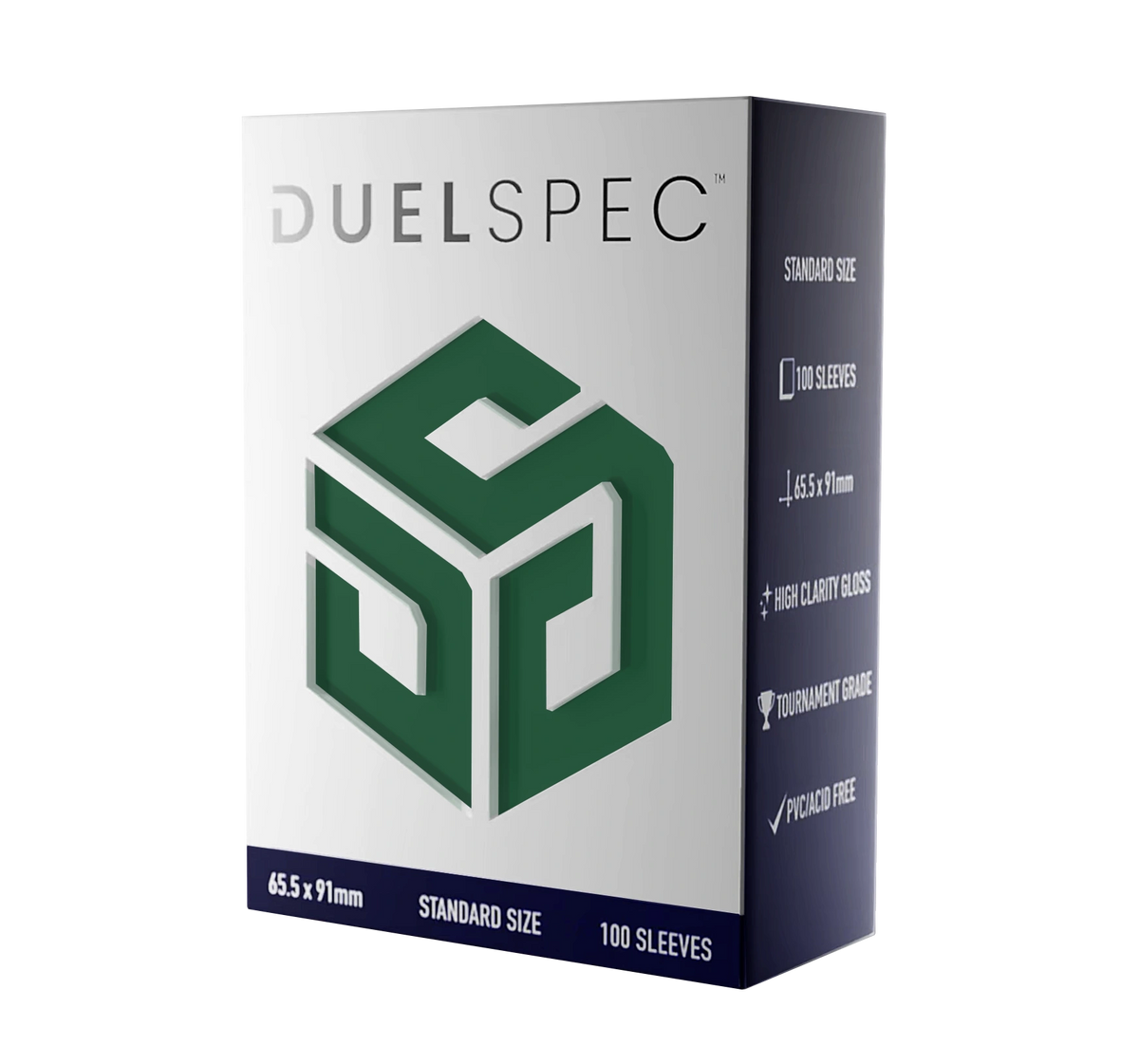 Procyon Gaming - DuelSpec Standard Size Sleeves (Green) Procyon Gaming - DuelSpec Standard Size Sleeves (Green)