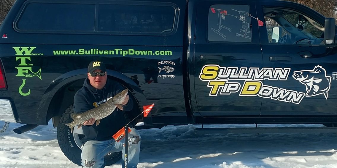 Sullivan Tip Down LLC Ice Fishing Tip Down, Tip Downs