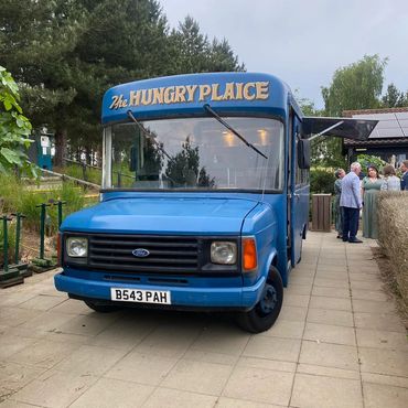 THP Catering The Hungry Plaice van Beryl parked ready for an event
