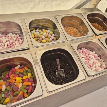 THP Corporate Catering Toppings Station