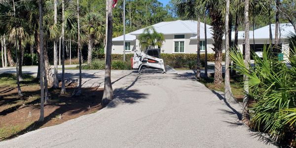 Grading, Land Clearing, Excavation, Naples Grading, Driveway formation, irrigation, hedge install
