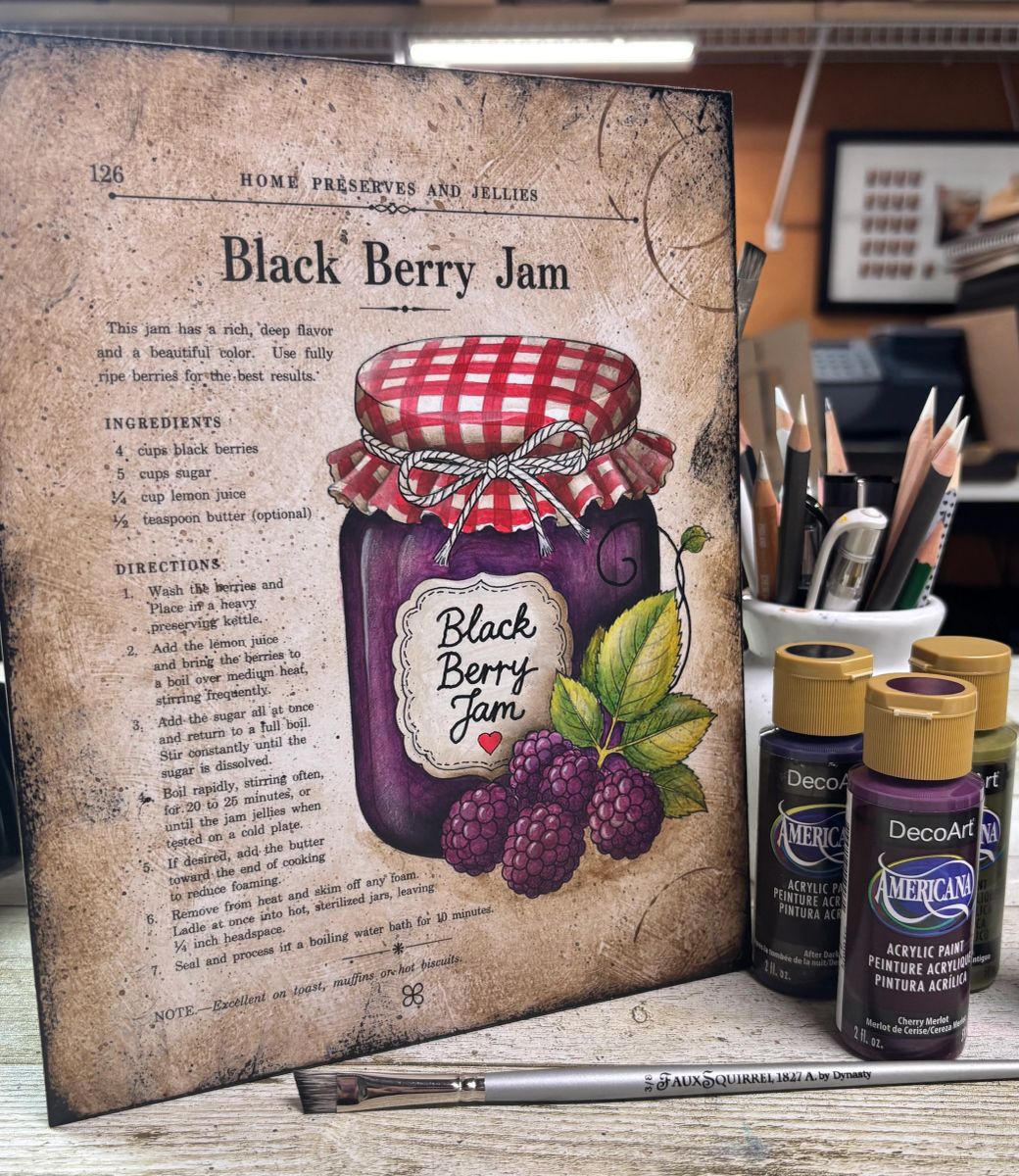 Black Berry Jam E Pattern