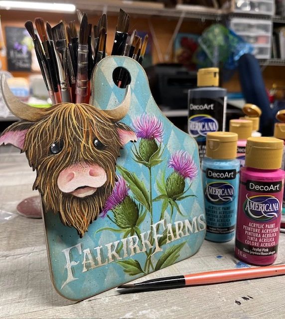 Falkirk Farms Highland Cow E Pattern