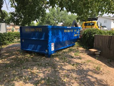 20yd roll-off for residential cleanout