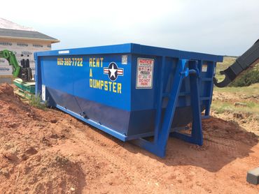 20yd dumpster for new construction project